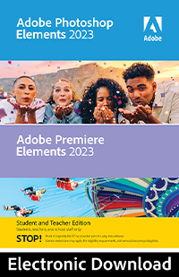 ADOBE Photoshop Elements 2023 & Premiere Elements 2023 - Estudiantes y profesores